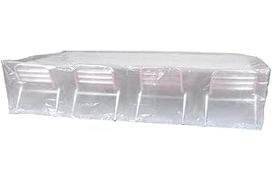 RIBIMEX Ribiland - Schutzhülle ECO Platinium 90 g/m² 200 x 100 x H 80 cm für rechteckigen Tisch – PRH090200X101 Ribiland