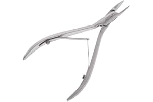 OTTO HERDER MANICURE Pince à ongles diabétiques - 13 cm - En acier inoxydable - Pointes arrondies - Pour travailler le pied diabétique