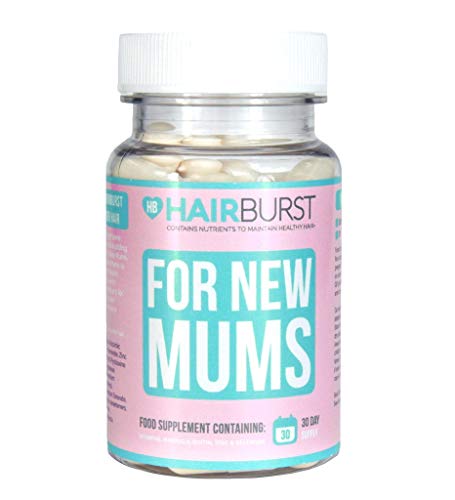 Hairburst - Vitamines pour cheveux pour nouvelles mamans - 1 flacon pour 1 mois - 30 Capsules - Réduit la perte des cheveux - Accélère la pousse des cheveux
