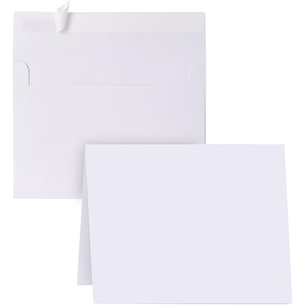 Pack Of 30 Blank Cards & Envelopes, Thank You Cards & Envelopes, Brown A4 Blank Cards, 4 X 6 Inch Envelope Invitations, Suitable For Printing Custom Occasions, Suitable For