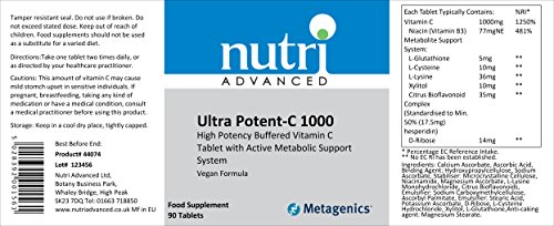 High Potency Vitamin C by Nutri Advanced