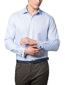 ETERNA Langarm Hemd MODERN FIT Natté strukturiert