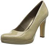  Tamaris Damen 1-1-22426-23 430 Plateaupumps, Beige (CREAM PATENT 430), 38 EU