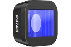Skyreat Lente anamórfica de 1.33X compatible con GoPro Hero 9, 10, 11, cámara de acción, cineastas, accesorios de video cinematográfico completo