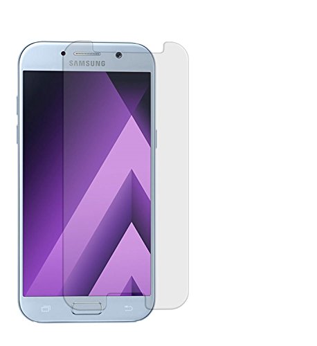 (2 Pack)Samsung Galaxy A7 (2017) Panzerglas – EUGO 9H Gehärtetem Glas Schutzfolie Displayschutzfolie Panzerglas für Samsung Galaxy A7 (2017) - 2
