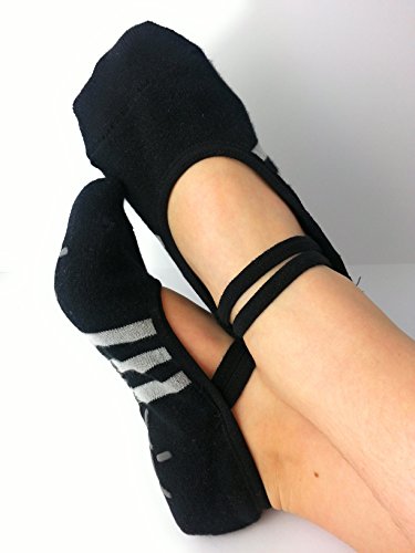 Sehr bequeme Damen Socken mit Massage Funktion, anti-rutsch. WeWee abs Socken sind ideal für Fitness, Yoga, Pilates und andere Fitness, Einheitsgröße, passend für Größe 37-41 - 6
