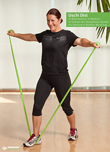 Schildkröt Fitness FITNESSBÄNDER, Latexfrei – 2er Set, in PVC Tube, 960120 - 4