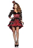 Leg Avenue 85399 - Victorian Vamp Damen kostüm, Größe Medium (EUR 38), Damen Karneval Kostüm Fasching