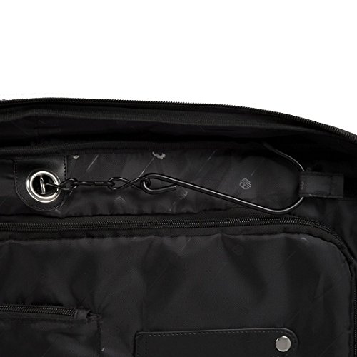BAGSMART Kleidersack Anzugtasche Anzugsack mit Kleiderbügel Business Reisen Schwarz - 4