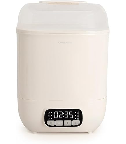 Grote Capaciteit Automatisch Miniland Mini Steamy Stoomsterilisator – Grote Capaciteit Voor Flessen, Fopspenen, Automatisch En Chemicaliënvrij Grote Capaciteit Sterilisator