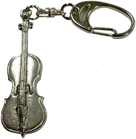 Music Gifts Company Cello Pewter Keyring