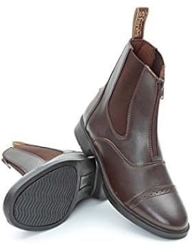 Shires harvies PVC Zip Up Jodhpur-Boots 28/Größe 10