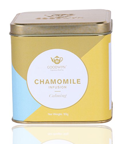 Goodwyn Chamomile Tea, Nature’s Soothing and Calming Health Beverage, Loose Tea 50gm RS.420 (16.00% Off) - Amazon