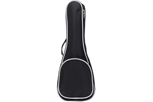 Healifty Ukulele Case Oxford Tuch Wasserdichter Ukulele Rucksack Kleine Gitarrentasche mit Taschen für Kinder