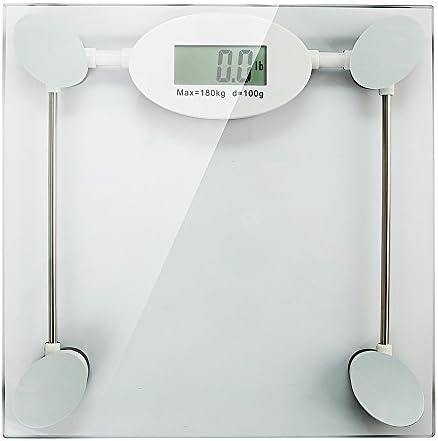IBEPRO Digital Body Weight Scale with Step-on Technology, 400 Pounds