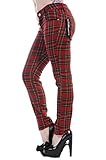 karo hose punk Atemberaubende Enge Hosen von der britischen Punk-Marke Banned. Erhältlich in XS (EU 34) bis XL (EU 42)