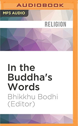 Book's Cover of In the Buddha's Words: An Anthology of Discourses from the Pali Canon