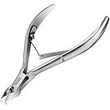 BEZOX Tronchesino Per Cuticole Di Acciaio Inossidabile Per Le Cuticole Di Mani e Piedi - Professionale Cuticole Taglierina Ri
