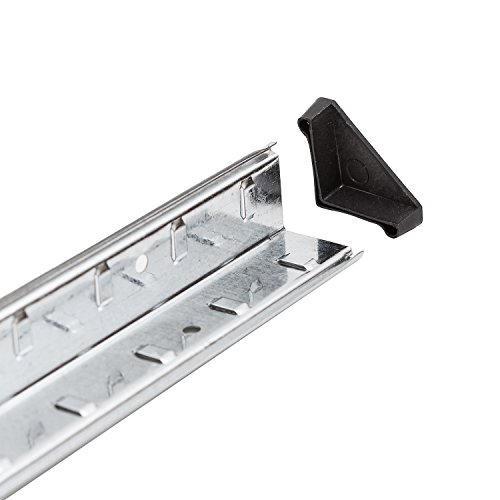 Lagerregal, Metall, verzinkt, Tragkraft 875 kg, 5 Böden, silber, 90x40x180 Steckregal Kellerregal Schwerlastregal Werkstattregal Regal - 6