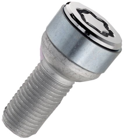 McGard 28018SL Ultra High Security - Tornillos antirrobo para ruedas (base esférica, M14 x 1,5, longitud del vástago 26,7mm, SW17)