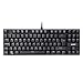 AUKEY Mechanische Tastatur Blue Switches 88-Key Anti-Ghosting ( QWERTZ Layout ) Wasserdicht Gaming Tastatur Metall Platte mit Tastenkappen-Abzieher für PC und Laptop Gamer