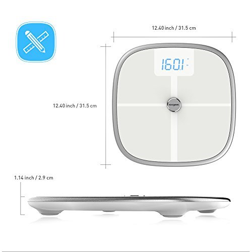 Koogeek Bluetooth Wi-Fi Smart Körperwaage Body – Analyzer - 7