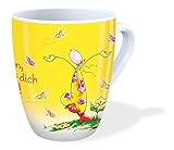 Oups Tasse - Schön, dass es dich gibt!: gelb by 