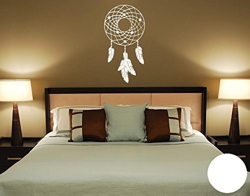 Wandtattoo Traumfänger B x H: 60cm x 115cm Farbe: weiß von Klebefieber®