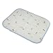 BXT Multiuse Animal Print Cotton Waterproof Infant Diaper Changing Mat Washable Urine Mats Portable Baby Changing Pads Cover Burp Nursing Incontinence Pads -115*70CM