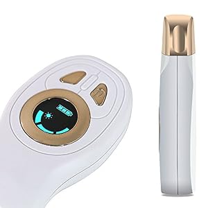 Woolala Small Electric Hair Removal Tool Blue-ray Heat Travel Epilator Painless for Face, Hair and Body - Image 2