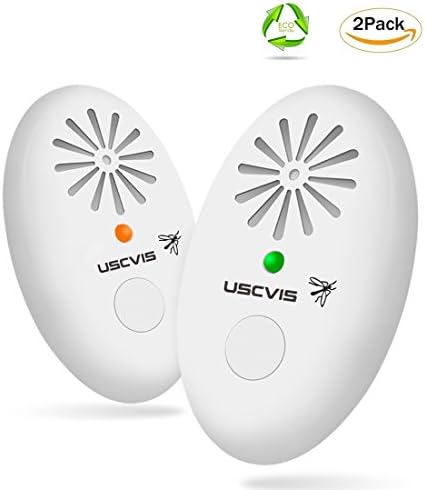 Ultrasonic Pest Repeller, Portable Ultrasonic Pest Control with Timer for Mosquito,Spider,Ants,Fleas,Cockroaches, Electronic Insect Repellent, Safe and Eco-friendly for Kids and Pets