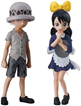 Shokugan One Piece Child Law and Baby5 Figures, Super One Piece Styling, Trigger of the Day