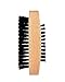 Kent Brushes Natural Black Bristle Nail Brush in Beechwood