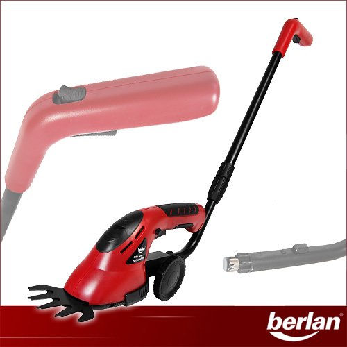 Berlan Akku Gras- + Heckenschere 2in1 BAGHS7.2-LI mit Stiel - 3
