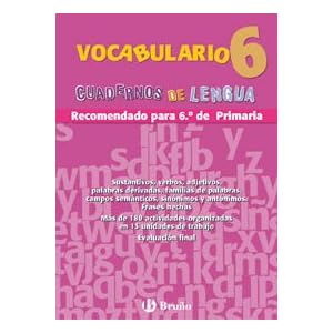 Vocabulario Cuadernos Lengua Primaria/ Vocabulary Elementary School Language Notebooks: Cuadernos Lengua Prima