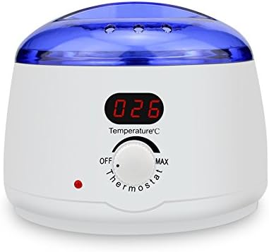 Aukuy Wax Heater for Hair Removal Hard Wax Beans Warmer with Rapid Melting Pot Wax Beads for Hirsute and Depilatory
