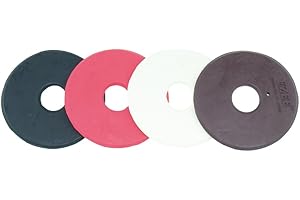 UMBRIA EQUITAIZONE Umbria Equitazione Rosette Gomma Naturale Rosso_