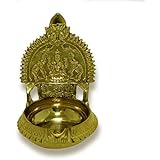 LotusFeet Spirituality Brass Kamakshi Kamatchi Devi Maa Oil Lamp Diya Deepam
