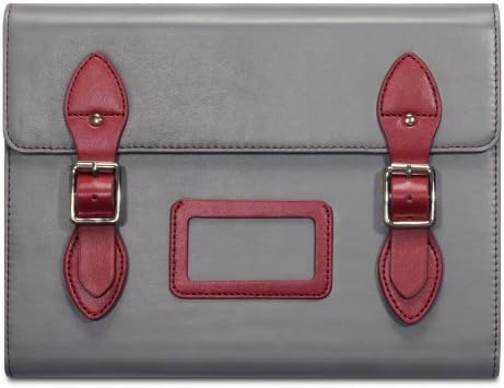 Covert Varsity Leather Case Cover for Apple iPad Air - Grey