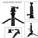 Produktbild Fuibo Multifunktions Gimbal Stativhalterung Ständer Telefonhalter Halterung erweitert für DJI OSMO Pocket Mobile Zubehör (Schwarz)