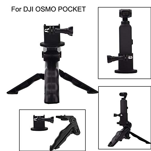 Preisvergleich Produktbild Fuibo Multifunktions Gimbal Stativhalterung Ständer Telefonhalter Halterung erweitert für DJI OSMO Pocket Mobile Zubehör (Schwarz)