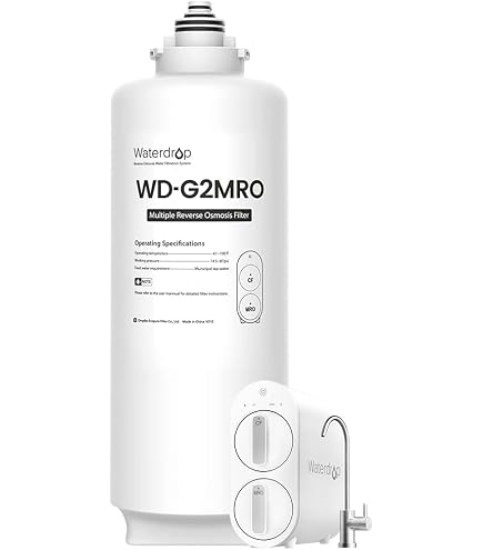 Waterdrop Filtre WD-G2P6MRO Osmose Inverse Compatible WD-G2P600-W