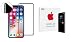 Produktbild W. WIEZ Paket Panzerglas Schutzfolie Für iPhone und AppleCare Protection Plan iPhone (iPhone XS Max/Weiß)
