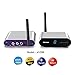 Price comparison product image measy AV550 Wireless AV Sender 5.8GHz 8Channel 500M with IR input Wireless Audio Video Transmitter and Receiver Broadcasting Audio Video sender TV Signal