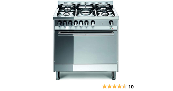Lofra MG86GV/C Cucina a Gas, Acciaio : Amazon.it: Grandi elettrodomestici