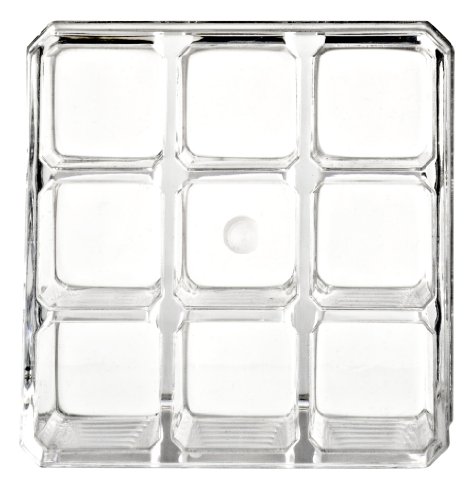 WENKO 20989100 Lippenstift Organizer Femme, Kunststoff – Acryl, 9 x 6.5 x 9 cm, Transparent - 6