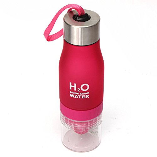 OUTERDO 650ml Sports Früchte Trinkflasche Obst Getränk Infusion Wasserflasche 7 Farben - 4