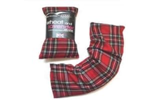 PRICEP Herbal Microwave Heat Cushion Tartan Wheat bag Pain Reliever Fragranced Lavender