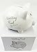 Produktbild Wedding Fund Moneybox White Piggy Bank Savings Pot Engagement Present Gift by Card and Party Store