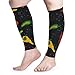 Produktbild Chilli Pepper Print Calf Brace Men & Women Wadenschutzs Compression Lower Leg Brace Provide Healthy Circulation Pain Relief for Running Basketball Cycling Maternity